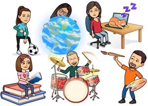 bitmojis 